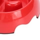thumbnail image 3 of Cuenco para mascotas de alimentación lenta, recipiente para alimentador de alimentos antiasfixia para perros y gatos, cuenco de alimentación interactivo (S rojo), 3 of 8