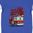 thumbnail image 4 of Inktastic Big Brother Fire Truck Boys Baby Bodysuit, 4 of 5