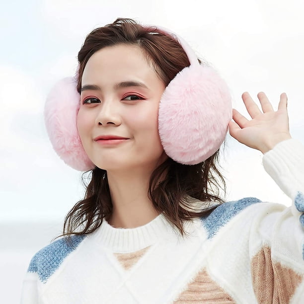 Winter Ear muffs Fluffy Faux Fur Warm Earmuffs Fuzzy  display picture 3
