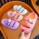 thumbnail image 5 of Kuromi - Bonitas sandalias de verano para niños, pantuflas suaves para interior y exterior, de secado rápido, con suela de dibujos animados de anime, antideslizantes, regalo para niñas y niños, 5 of 6