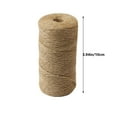 thumbnail image 3 of Chunky Yarn, Furenl 100M Natural Jute Brown Rope for Gift Wrapping Heavy Duty Industrial Packaging Gardening Recycling Strapping, 1X Yarn Ball, 3 of 6