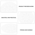 thumbnail image 3 of Miangastore 6Pcs Round Hollow-out Coaster Household Cup Mat Table Heat Insulated Mat, 3 of 8