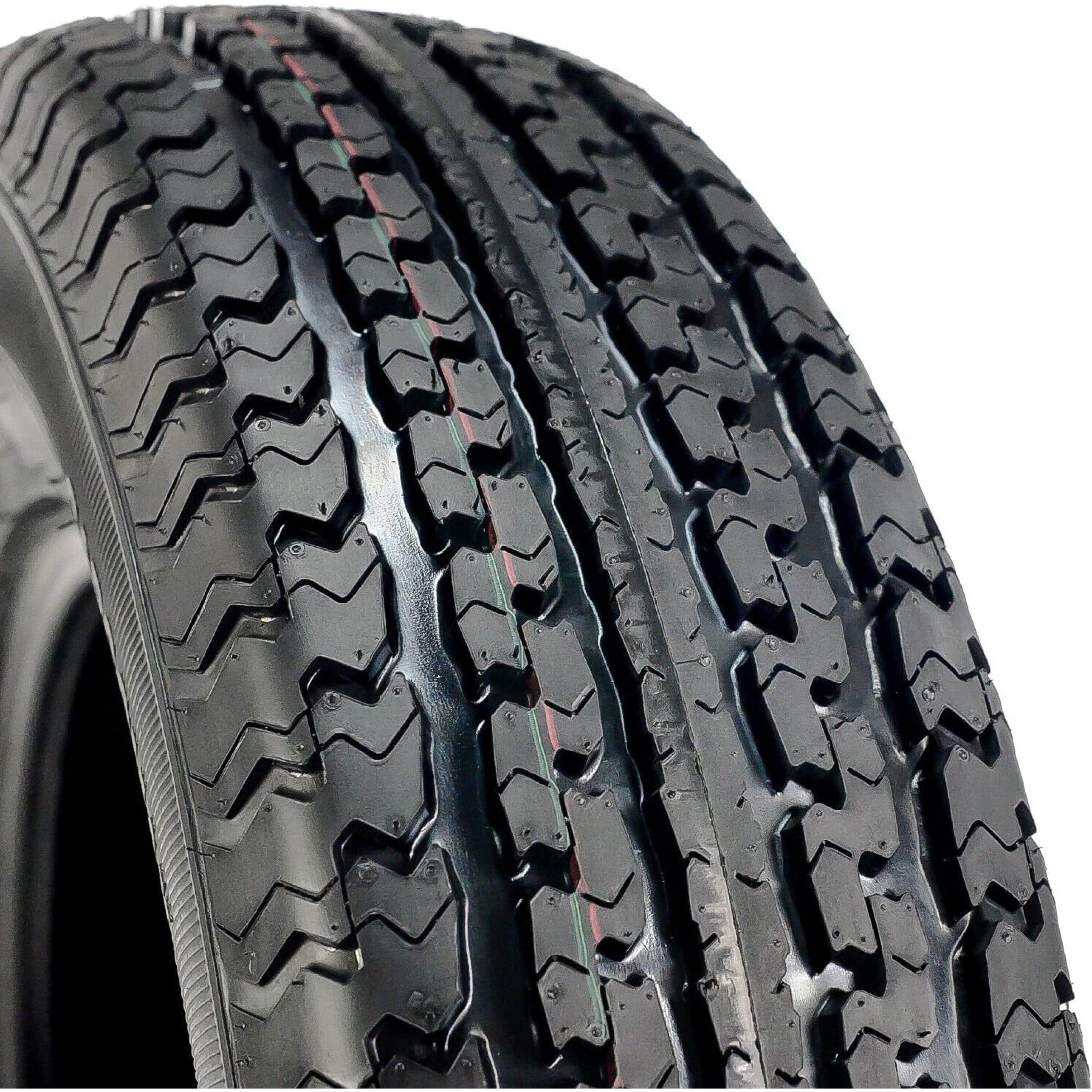 Mastertrack UN203 ST215/75R14 6 Ply 102N Load Range C Radial Trailer Tire- ST 215/75/14 215/75R14,Set of 2(No Wheels)