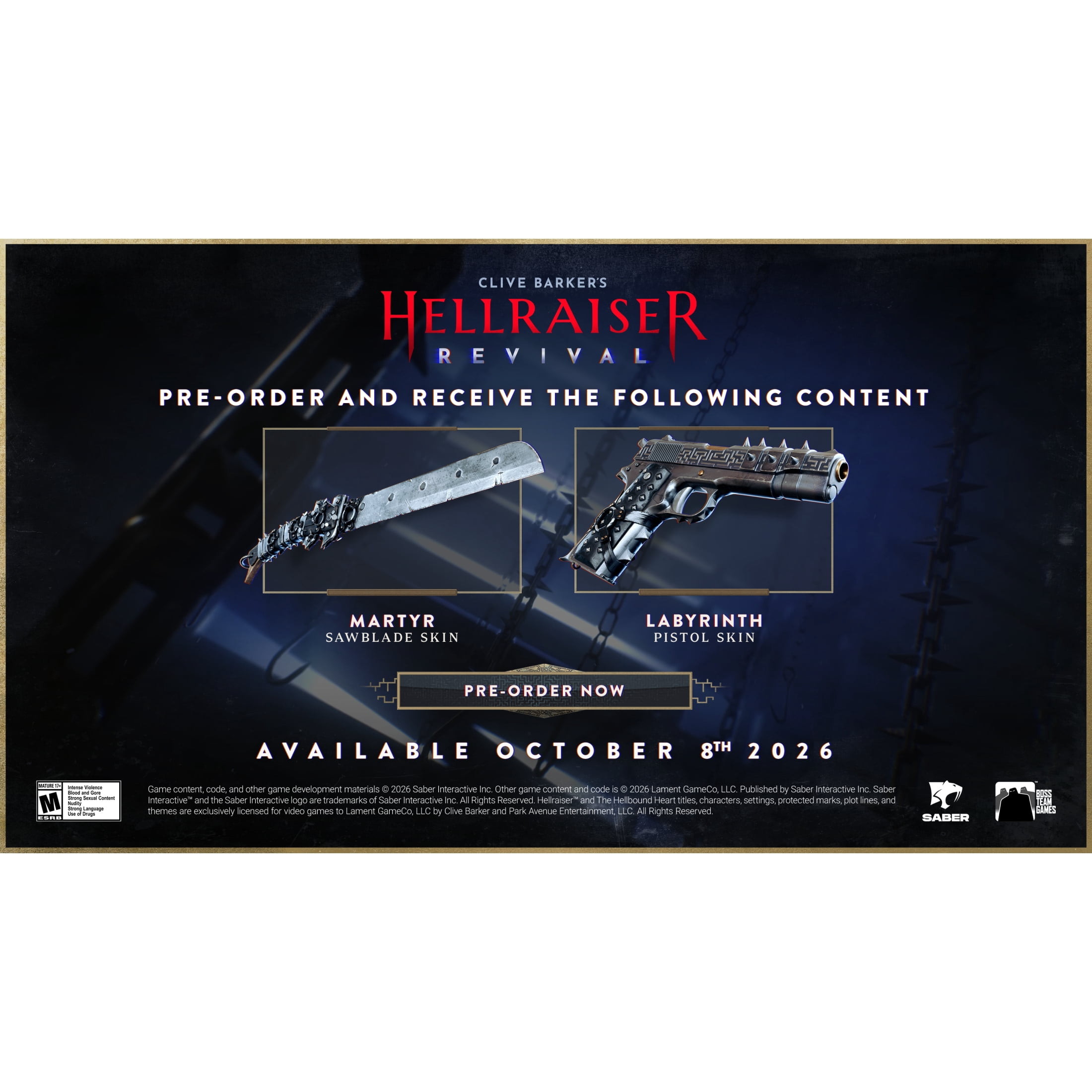 Clive Barker's Hellraiser: Revival - PlayStation 5 Game
