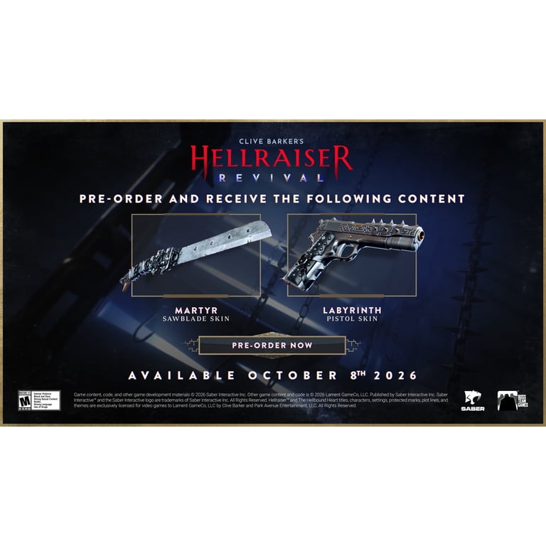 Clive Barker's Hellraiser: Revival - Xbox Series X Game - Walmart.com