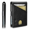 thumbnail image 1 of Cartera Zitahli para hombre con clip para billetes con bloqueo RFID de piel, 1 of 6