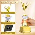 thumbnail image 3 of UPGRATOR Trofeo Pequeño De Danza En Plástico Dorado Ideal Para Y Reconocimientos, 3 of 8