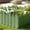 Green, variant on ZZkhGO 5-Piece Plastic Garden Fence, Decorative Picket Edgings, Yard Border Fence with Durable Material for Outdoor Patio Pathways, Green