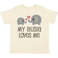 thumbnail image 3 of Inktastic My Busia Loves Me Childs Boys or Girls Toddler T-Shirt, 3 of 5