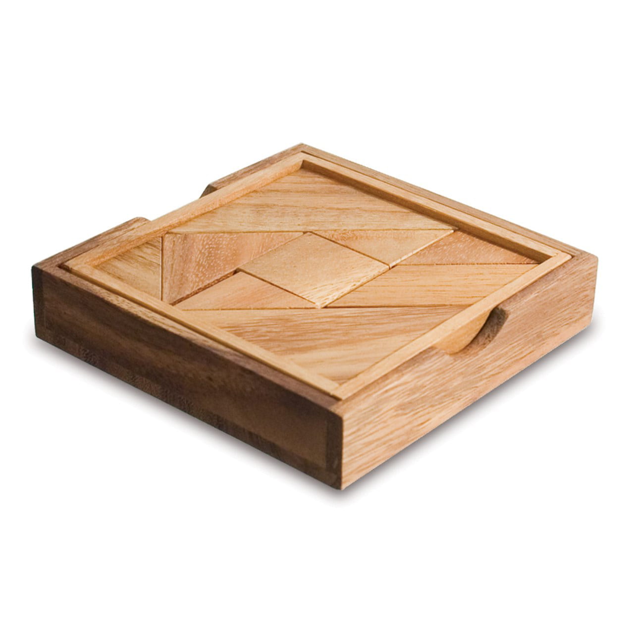 WOODEN PUZZLES IN A BOX