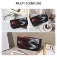 thumbnail image 5 of Wukai Cool Black And White Dragon Print Big Capacity Pencil Case, Upgraded Canvas Pencil Pouch Large Pencil Bag Organizer,Aesthetic Supply, 5 of 6