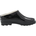 thumbnail image 3 of Norty Womens Garden Clog Waterproof Rain Boot For Ladies Winter Spring & Garden - Runs 1/2 Size Large 40680-6B(M)US (Black), 3 of 7