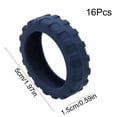 thumbnail image 3 of Suitcase Wheel Covers, 16Pcs Bulk Pack, 2-2.7in Spec Luggage Wheel ProtectoRS, Silicone Anti-scratch Wheel Sleeves For Travel, 3 of 6