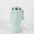 thumbnail image 3 of Bota de vaso de silicona Accesorios de taza antirrayas resistentes al calor Verde, 3 of 4