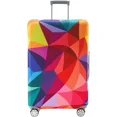 thumbnail image 1 of Housse de Valise Housse de Protection pour Compartiment à Bagages 18-32 Pouces Résistante à l'Usure Housses Anti-Poussière Durables pour Valise de Voyage Géométrie Colorée, 1 of 6