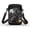 Cat Pumpkin Pattern, variant on HELLHERO Mushroom and Butterfly Pattern Design Messenger Bag Adjustable Shoulder Strap Polyester Adults 4.33x1.97x7.09 for Travel
