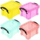 thumbnail image 4 of PP Small Plastic Storage Containers 4Pcs Perfect For Storing Toys And Sewing Supplies With Unique Rectangular Shape, 4 of 5