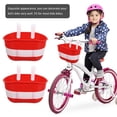thumbnail image 2 of 2pcs Kid Bike Scooter Cesta pequeña Cesta delantera Frente Manillar Cesta para niños, 2 of 6