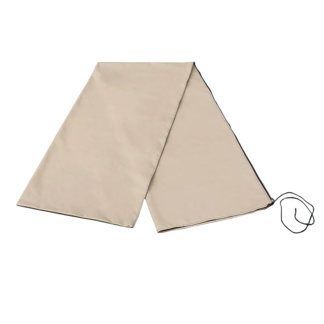 Funda resistente para sombrilla de patio, de tela impermeable 190D, con cierre de cordón. Protección contra el sol y la lluvia para sombrillas voladizas con mástil central. Funda para muebles de