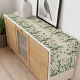 thumbnail image 4 of St Patrick's Day Table Runner - 70 Inch Long, Kitchen Dining Table Runner Dresser Scarves, Spring Leaves Green Flowers Plants Beige Farmhouse Decor for Coffee Tables Wedding Party Banquet, 4 of 8