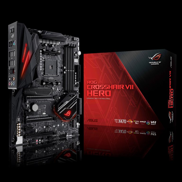 Asus Rog Crosshair Vii Hero Motherboard - ROG CROSSHAIR VII HERO