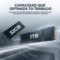 thumbnail image 4 of Laptop MSI Prestige 16 Evo Intel Core i9 13900H 32GB LPDDR5 1TB SSD Pantalla 16" IPS QHD+ 165Hz Teclado Ingles W11P, 4 of 6