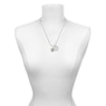 thumbnail image 2 of Delight Jewelry Two-tone XOXO Spinner She is Clothed in Stength and Dignity Charm Necklace, 20"+3", 2 of 4