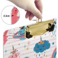 thumbnail image 3 of FMSHPON Magic Unicorn Little Cute Smiling Weather Clipboard Hardboard Wood Nursing Clip Board and Pull for Standard A4 Letter 13x9 inches, 3 of 7