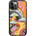 thumbnail image 4 of CASETiFY Étui Impact pour iPhone 12 Pro Max - Flower Power Retro - Noir Clair, 4 of 5