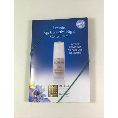 Eminence Lavender Age Corrective Night Concentrate - 6 Samples - 0.07oz (Best Beauty Cyber Monday Deals)