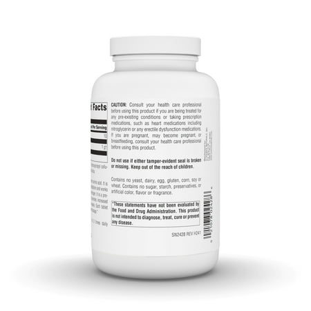 Source Naturals Free Form L-Arginine 1,000 mg 200 Tabs
