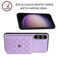 thumbnail image 5 of Allytech Galaxy S23 Plus Wallet Case with Shoulder Strap, RFID Blocking Luxury PU Leather Shockproof Cards Slots Stand Anti-Scratch Magnetic Closure Phone Case for Samsung Galaxy S23 Plus, Purple, 5 of 9