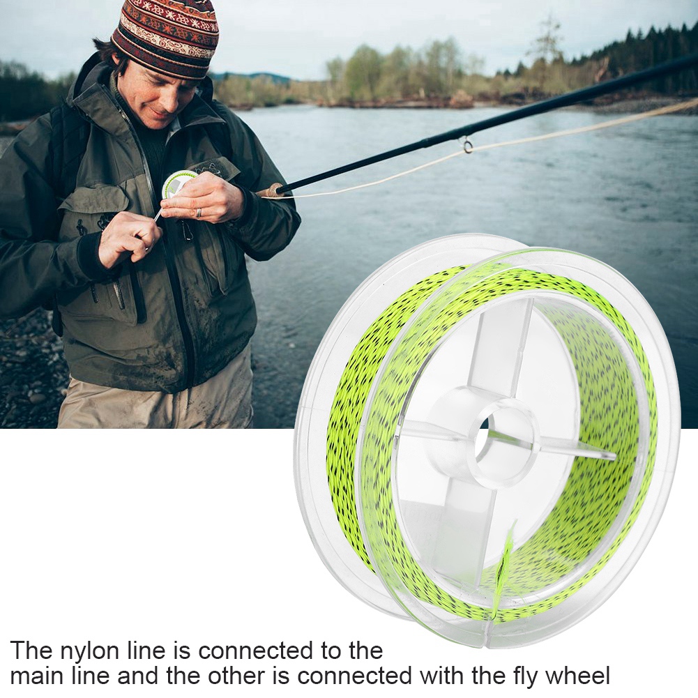 50m Fly Fishing Line Nylon Strong Weight Forward Floating Lines
