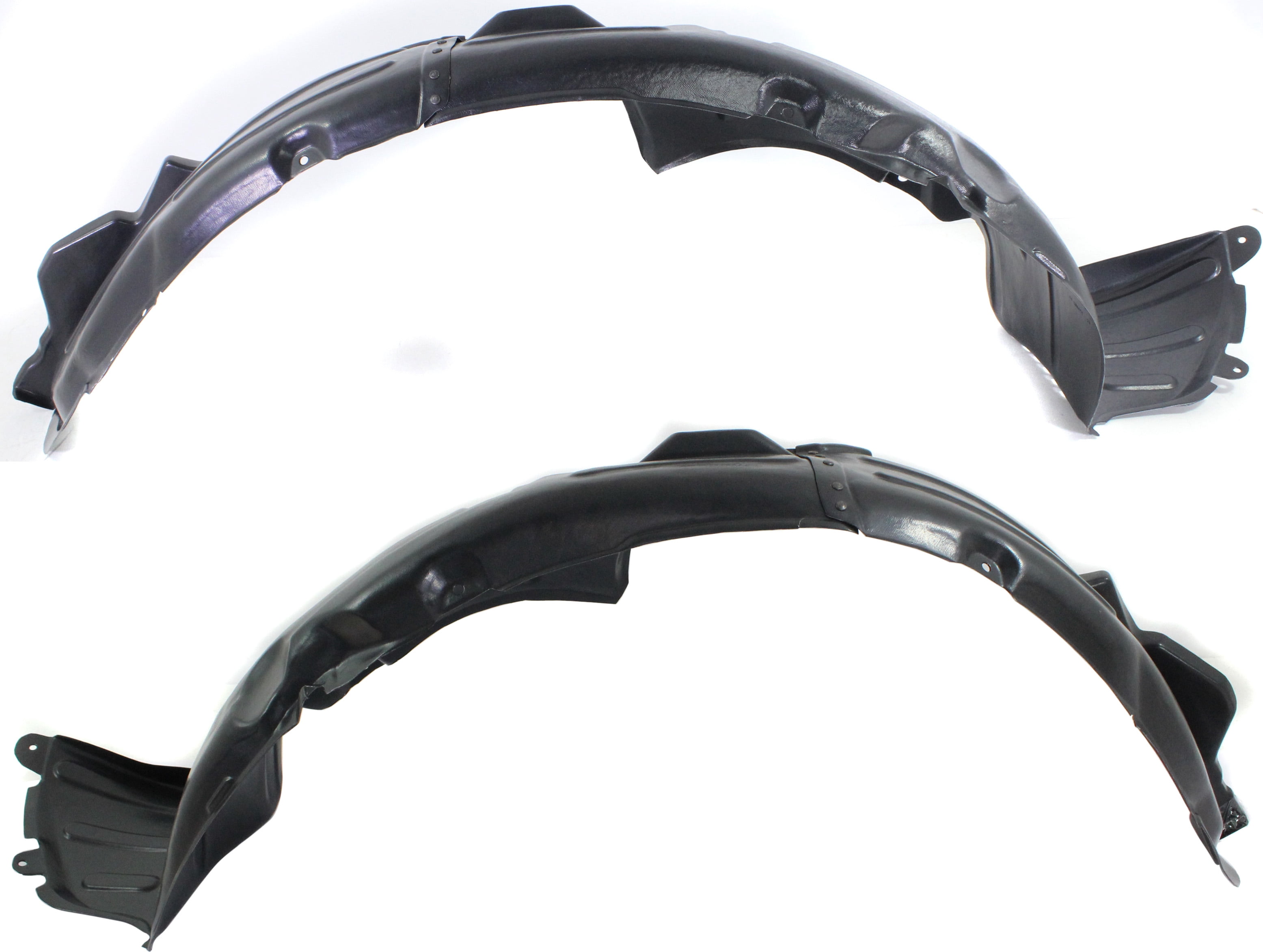 TRQ Front Inner Fender Liner Set Compatible with 12-14