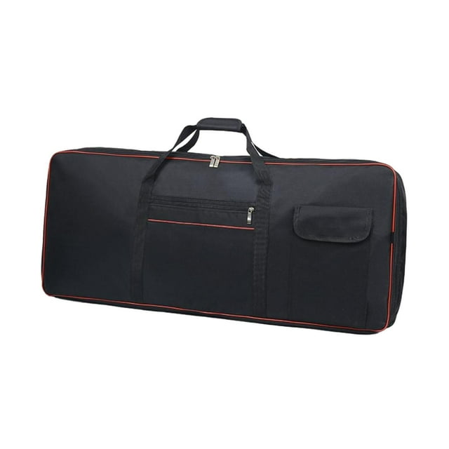 bedienty Large Capacity 76 Key Keyboard Bag Electric Piano Case With Extra Pockets For Accessories And Supplies Keyboard Case