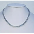 thumbnail image 2 of Men's 20Ct Round Cut Lab Created Diamond Tennis Necklace 14K White Gold Plated, 2 of 3