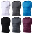 thumbnail image 1 of Chaleco deportivo para hombre sin mangas, tejido elástico y secado rápido, ideal para entrenamiento y ciclismo. Diseño ajustado que resalta tu figura. Disponible en tallas europeas S-2XL y varios, 1 of 6