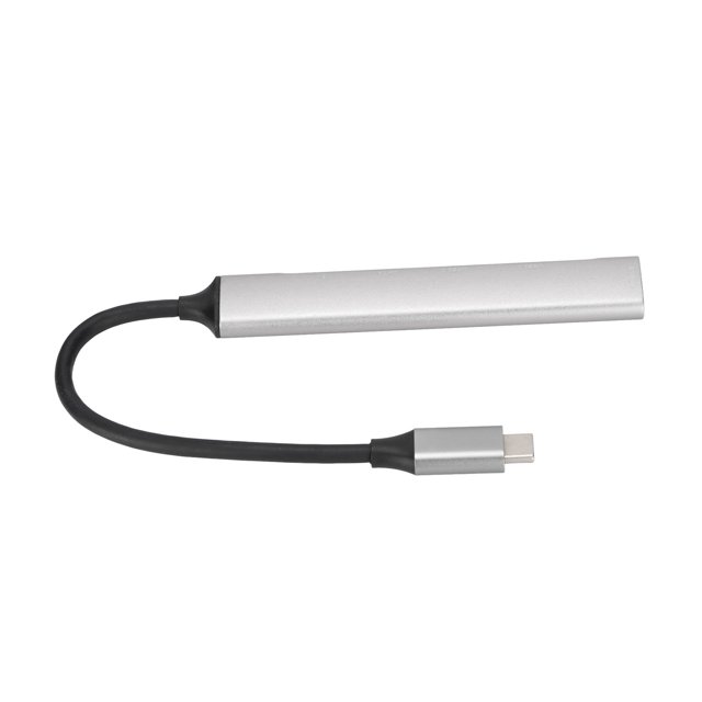 Divisor Tipo C, Estación De Acoplamiento Tipo C De aleación De Aluminio Multipuerto Para Tableta Para Teléfono Para El Hogar
