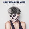 thumbnail image 4 of Peluca de Halloween para abuela, peluca de mujer, peluca gris corta y rizada, peinado, accesorio de Cosplay de Navidad, suministros de mascarada, 4 of 8