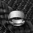 thumbnail image 4 of Dinheiro Anillo de acero inoxidable antigua 4 bestia guardiana, dragón, tigre blanco, suzaku, talla de basalto, 4 of 5