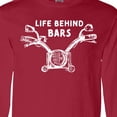 thumbnail image 4 of Inktastic Life Behind Bars Motorcycle Long Sleeve T-Shirt, 4 of 5