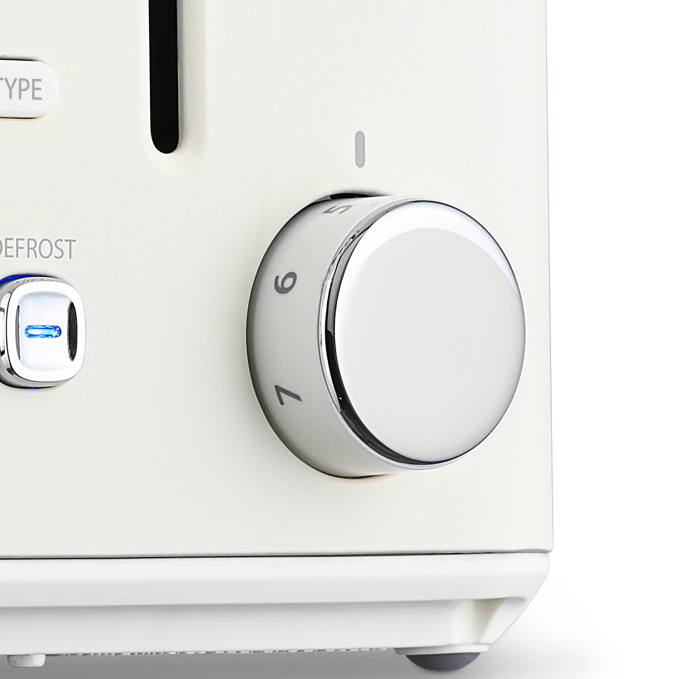Toastmaster 2-Slice Multi-Function Toaster - Star White with Lever and Dial Controls, Extra Wide Slots, High Rise Toast Lift and Gluten Free Setting, 900W