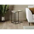 thumbnail image 4 of Side Table. End Table Living Room. Bedside Table or Night Stand. Small Entry Table. Easy To Assemble. Dark Taupe, 4 of 5