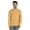Beige, variant on Inkmeso Men's Long Sleeve Cotton Basic Shirt Lightweight Solid T-Shirts