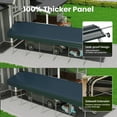 thumbnail image 4 of TIME RAY 14'x30'Carport,Heavy Duty Metal Car Port,All-Weather Protection,Easy Assembly for Cars,Trucks,Boats,Tractors,and Outdoor Storage,White, 4 of 7