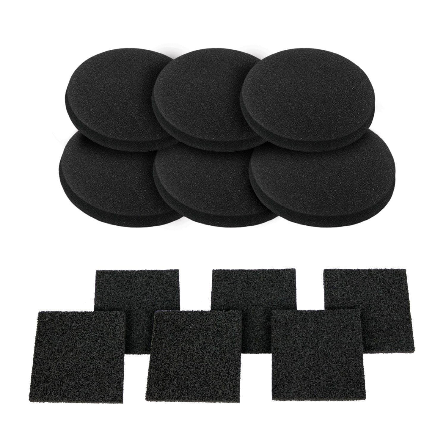 12 Pieces Activated Carbon Filters Compost Bin Replacement Filters Housewares Solutions 