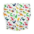 thumbnail image 1 of Pañal de tela para adultos Yuyangstore XXL para incontinencia transpirable Dinosaurio, 1 of 8