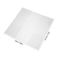 thumbnail image 2 of Shisuyan Pvc Book Jacket Cover For Hardcover Plastic Sleeve Compatible For Hoboweeks Planner Cover Stylish Book Protector Clear Book Cover Protector For Notebooks And Journals, 2 of 8