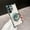 Green, variant on for Samsung Galaxy S25 Plus Plating Case with Rotating Gyroscope Magnetic Ring Stand Full Camera Lens Protection Compatible with MagSafe Clear Back Phone Cover for Samsung Galaxy S25 Plus, White