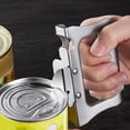 thumbnail image 4 of Riwesomey Abridor de tapas de botellas de vino Sacacorchos de acero inoxidable Herramienta de apertura de latas con mango Suministros para fiestas de bodas Artesanía Riwesomey TO010584-00B, 4 of 6